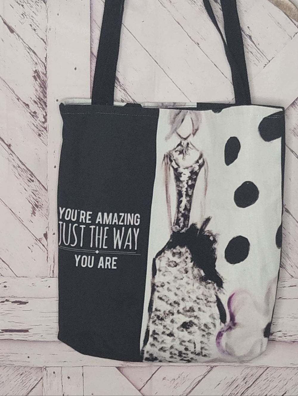 You're Amazing Just The Way You Are Tote Bag - Picture 3 of 3